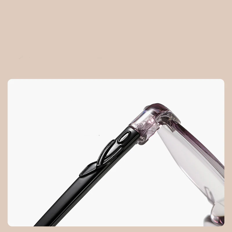 Gafas de lectura progresivas bifocales sin montura para hombres y mujeres, gafas antiluz azul cerca de lejos, gafas Vintage + 1,0 + 1,5 + 2,0 + 2,5 + 4,0