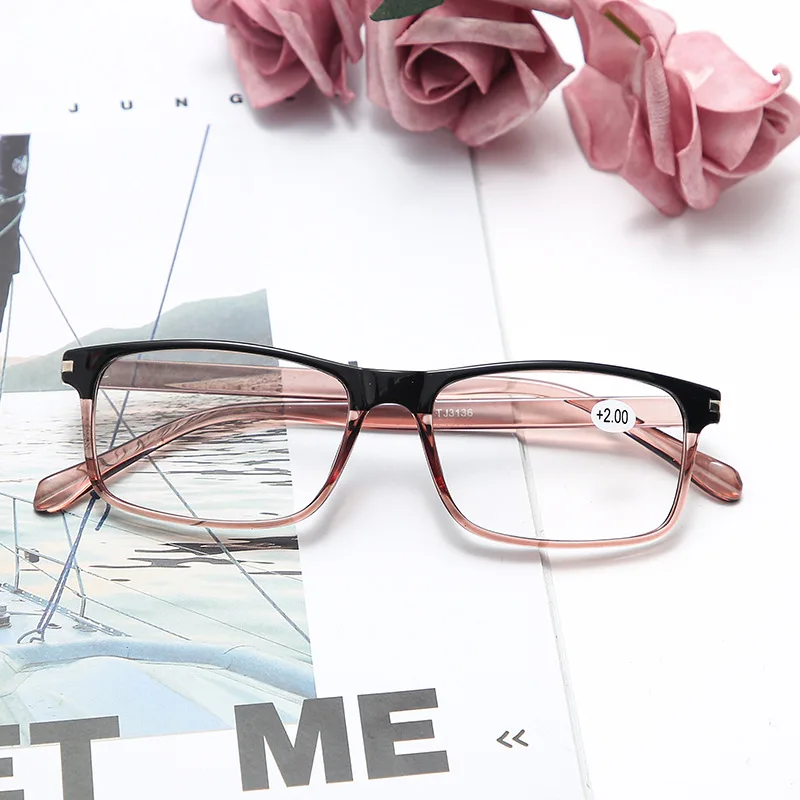 Gafas de lectura progresivas bifocales sin montura para hombres y mujeres, gafas antiluz azul cerca de lejos, gafas Vintage + 1,0 + 1,5 + 2,0 + 2,5 + 4,0