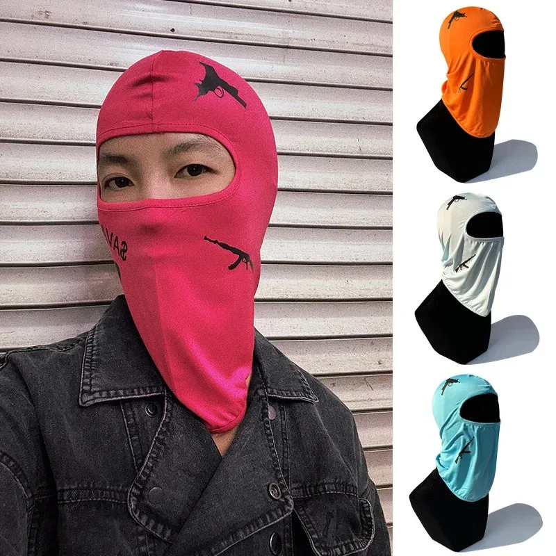 Gorros de pasamonta&ntilde;as de cara completa para deportes al aire libre, gorros de esqu&iacute; para montar, m&aacute;scara t&aacute;ctica CS para motocicleta y bicicleta, capucha Unisex, 2023
