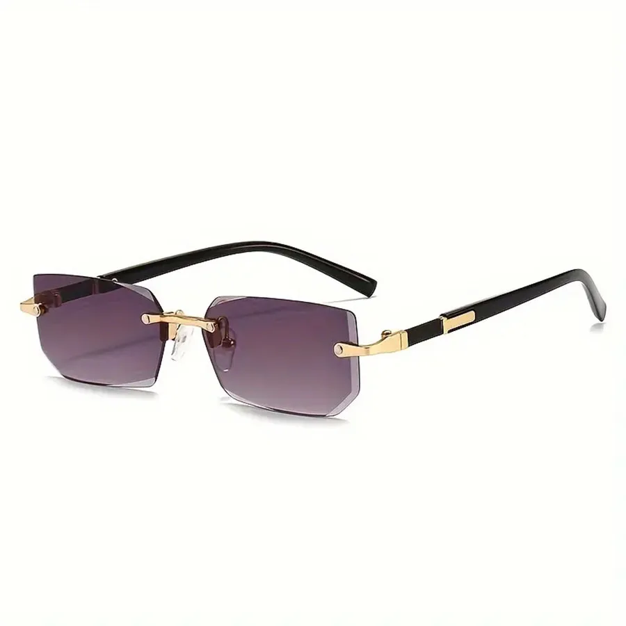 Gafas de Sol Modernas y Elegantes sin Montura en Colores Pastel, Ideales para Vacaciones, Fiestas, Festivales de M&uacute;sica y Regalos