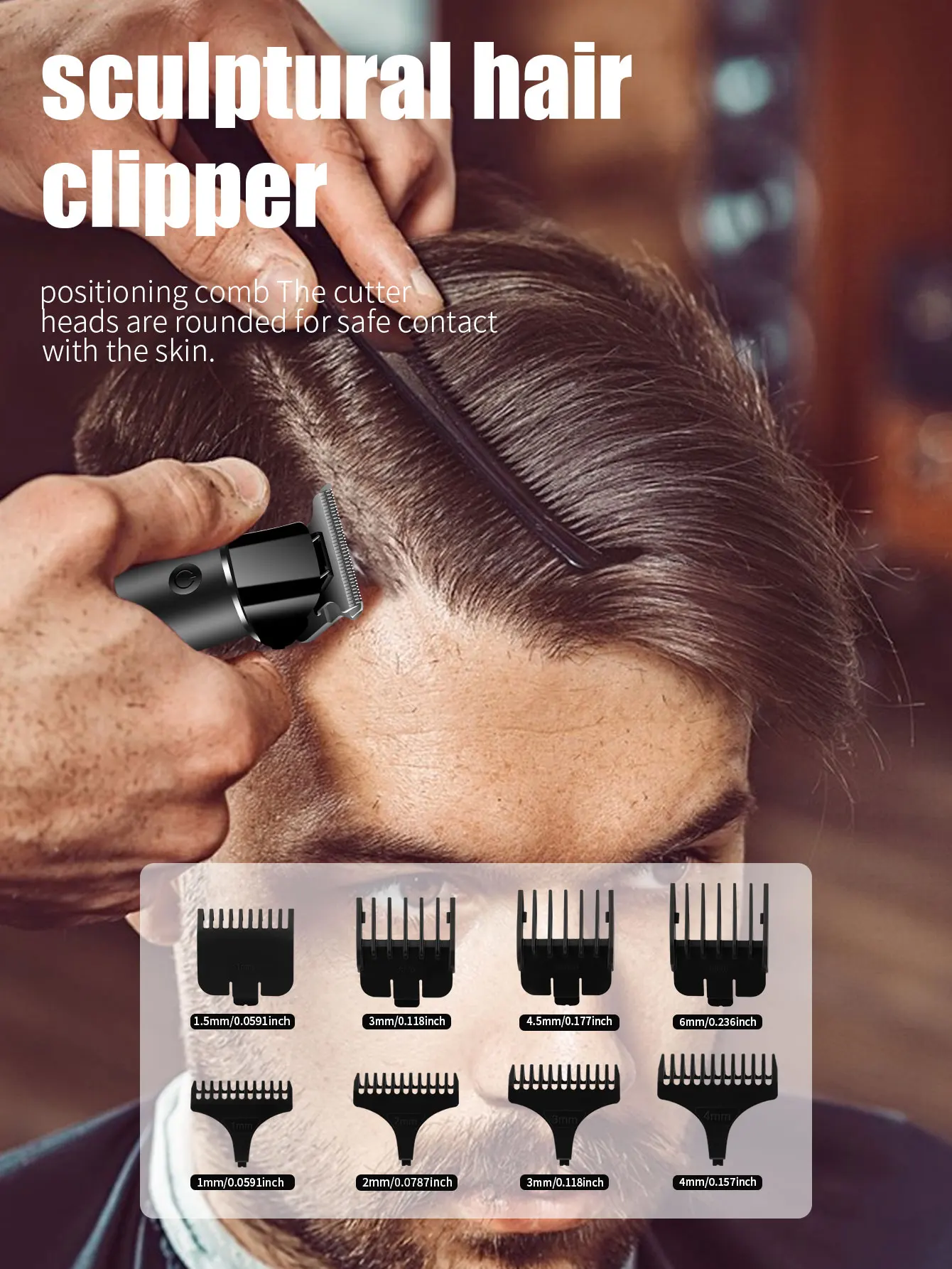 Kit de Cortadora de Pelo Hiena para Hombre, Afeitadora Eléctrica, Recortadora de Pelo Profesional con Pantalla Digital LCD Kit de Cortadora de Pelo Hiena para Hombre, Afeitadora Eléctrica, Recortadora de Pelo Profesional con Pantalla Digital LCD