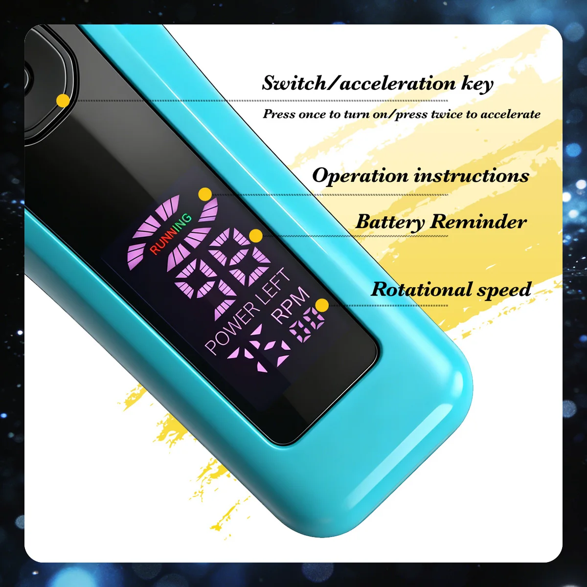 BRDCLIP 619 339 Cortapelos Inal&aacute;mbrico M&aacute;quina de corte profesional El&eacute;ctrico Recortadora con cuchilla en T de DLC Port&aacute;til Recortadora de precisi&oacute;n LED Recortadora para hombres