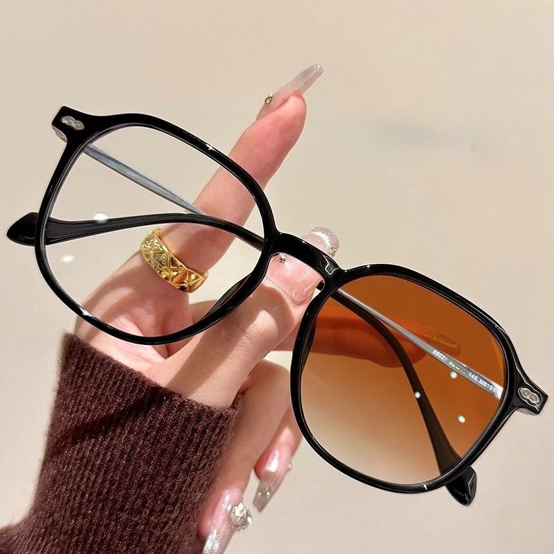 Gafas de Miop&iacute;a Fotocrom&aacute;ticas con Marco Grande y Elegante para Hombre y Mujer, Protecci&oacute;n Ultravioleta, Estilo Casual de Negocios, de 0 a -4.0