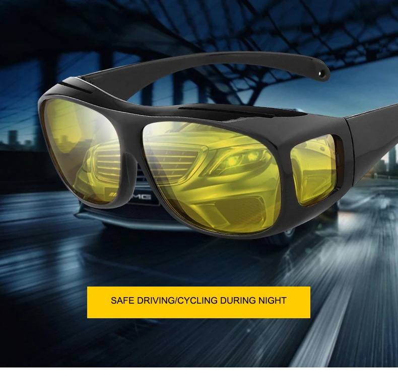 Gafas para conductores, accesorio Interior, engranajes de protecci&oacute;n, gafas de sol, gafas de visi&oacute;n nocturna, gafas antideslumbrantes para conducir en coche, novedad de 2024