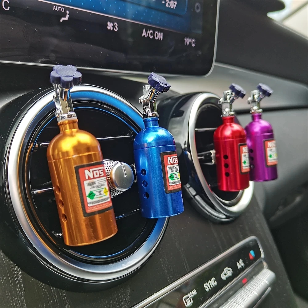 Ambientador de aire para coche, botella de nitr&oacute;geno, ventilaci&oacute;n de aire, aromaterapia, Perfume, aromatizante, accesorios de fragancias, gran oferta