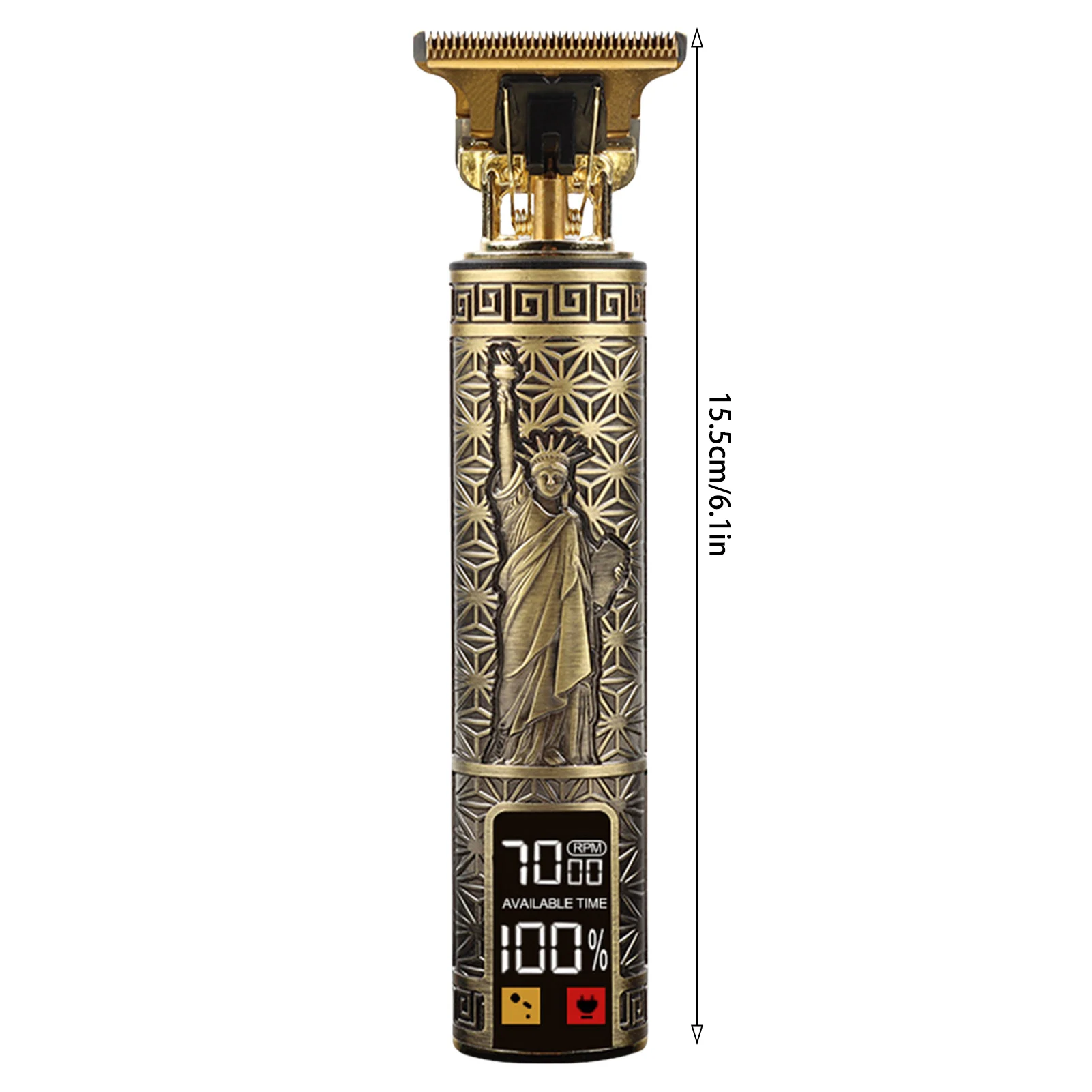 Cortadora de pelo HIENA T9, cortadora de pelo profesional para peluquero, cortadora el&eacute;ctrica con pantalla led, cortadora de pelo de Buda drag&oacute;n de gran potencia