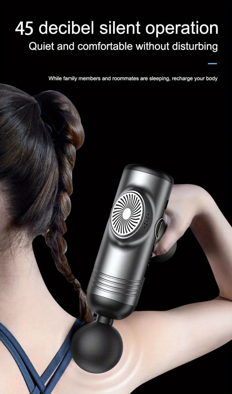Pistola de Masaje Muscular Profesional de 99 Velocidades, Masajeador para Cuello y Espalda, Instrumento de Masaje, Equipo de Fitness para Dropshipping