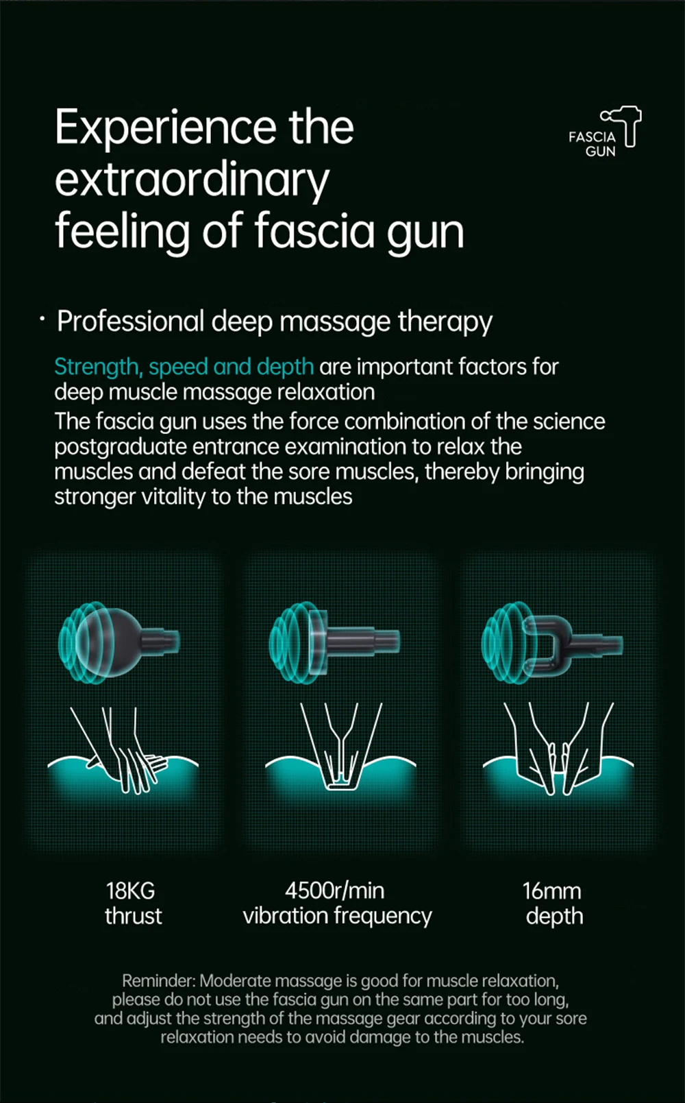 Pistola de Masaje Muscular Profesional de 99 Velocidades, Masajeador para Cuello y Espalda, Instrumento de Masaje, Equipo de Fitness para Dropshipping