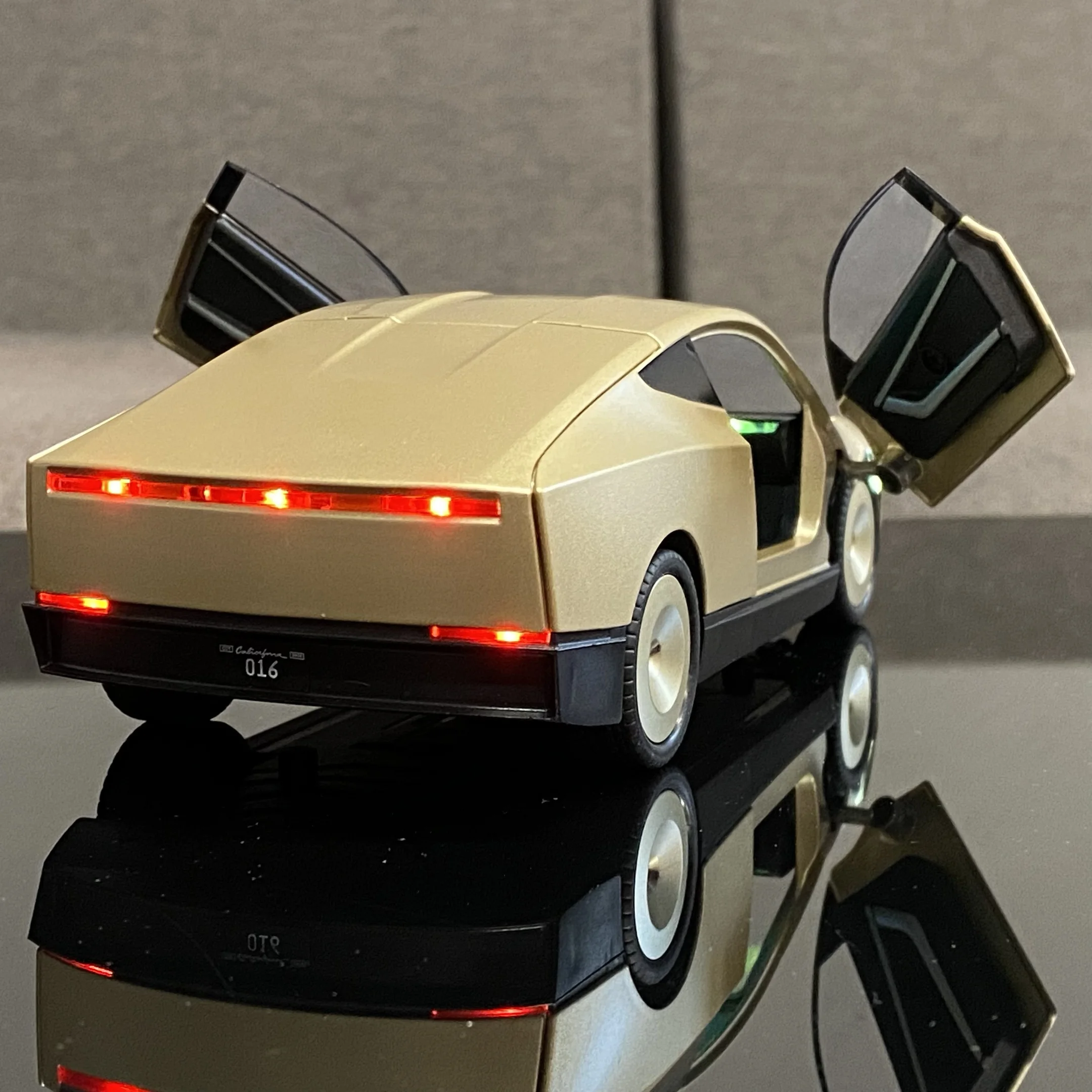1:24 Cybercab Robotaxi, aleación de Metal, modelo Diecast, sonido de coche y luz, para niños, colección de coches de juguete, decoración de vacaciones 1:24 Cybercab Robotaxi, aleación de Metal, modelo Diecast, sonido de coche y luz, para niños, colección de coches de juguete, decoración de vacaciones
