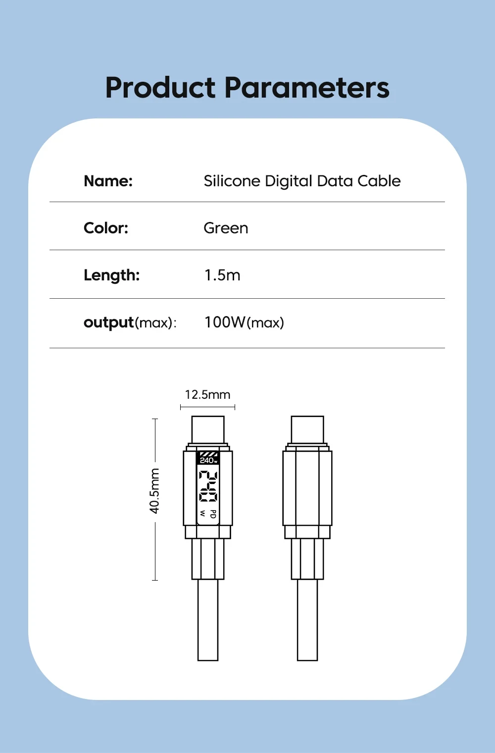 Cable NNBILI 240W PD de tipo C a C, Cable USB C PD de carga r&aacute;pida, Cable de carga para Macbook, Samsung, Xiaomi, Cable USB C de tipo C