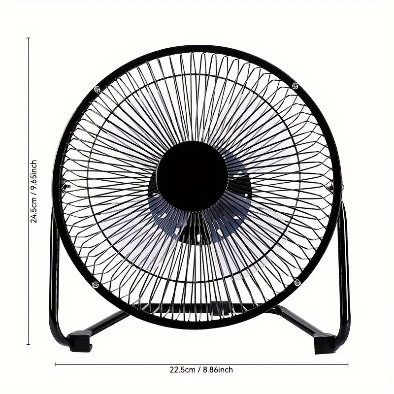 Ventilador de escritorio el&eacute;ctrico USB port&aacute;til de escritorio de 4/6/8 