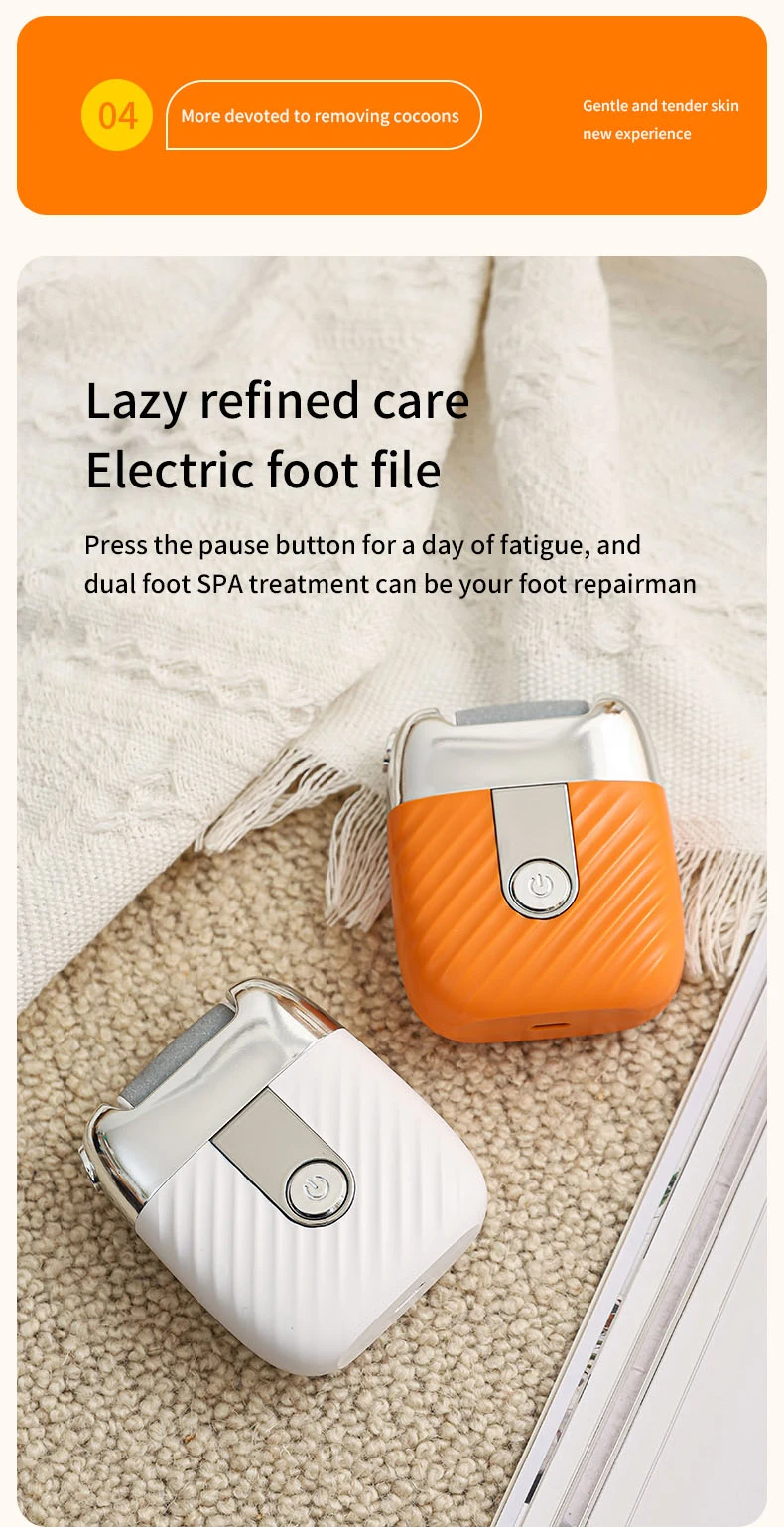 Lima El&eacute;ctrica Recargable para Pies, Removedor de Callos y Piel Muerta, Exfoliante El&eacute;ctrico para Pies, Cuidado y Reparaci&oacute;n de Pies Secos y Agrietados