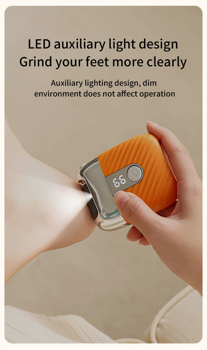 Lima El&eacute;ctrica Recargable para Pies, Removedor de Callos y Piel Muerta, Exfoliante El&eacute;ctrico para Pies, Cuidado y Reparaci&oacute;n de Pies Secos y Agrietados