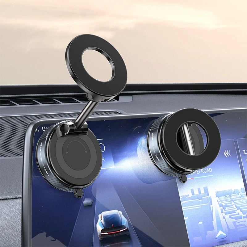 Soporte Magn&eacute;tico para Celular con Ajuste Multi&aacute;ngulo, Dise&ntilde;o de Succi&oacute;n Magn&eacute;tica Potente, Plegable, para Navegaci&oacute;n en el Auto