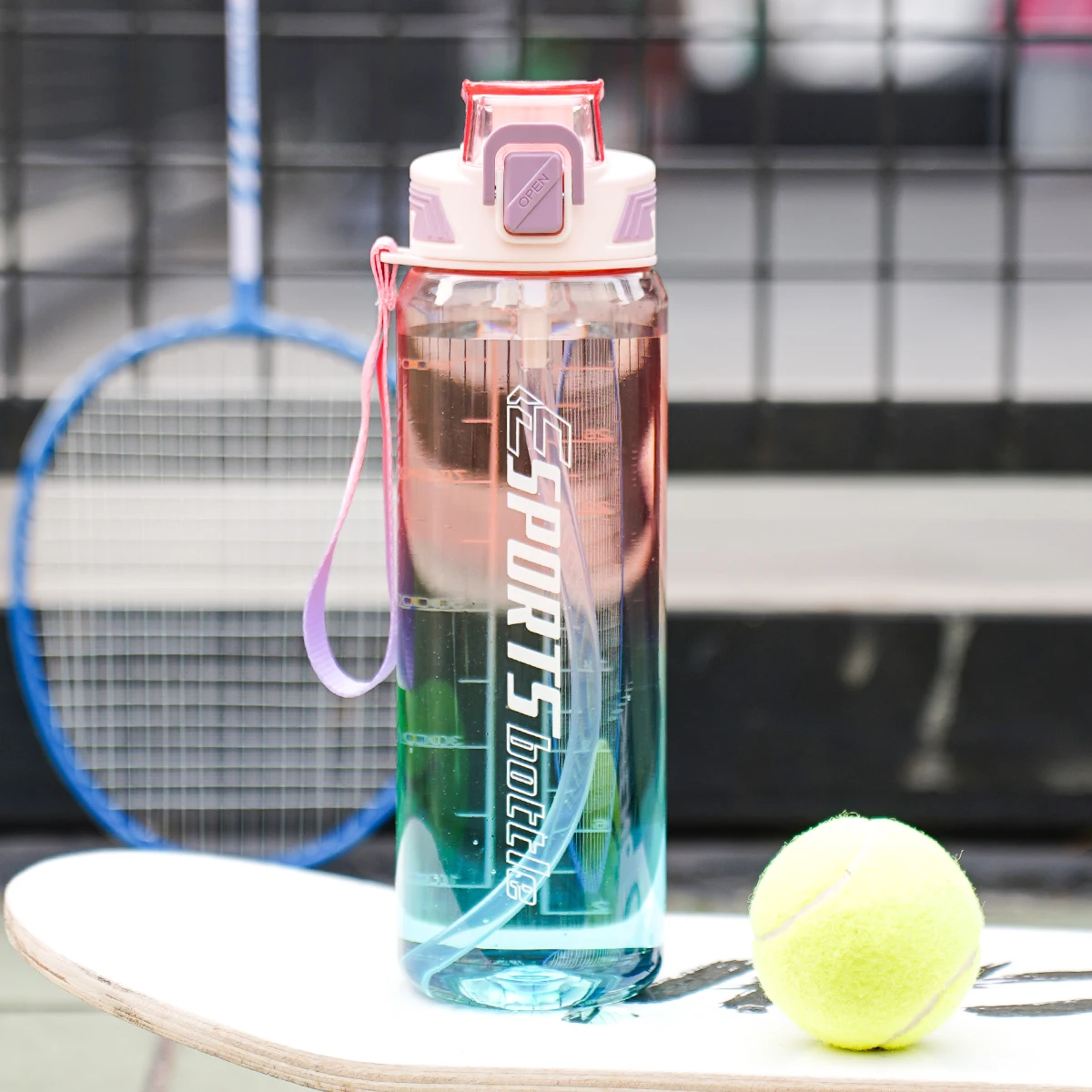 Botella de Agua Deportiva con Pajita para Exteriores de 950 ml/31 oz y 700 ml/24 oz, Ideal para Regalos de Cumplea&ntilde;os y Entusiastas del Fitness