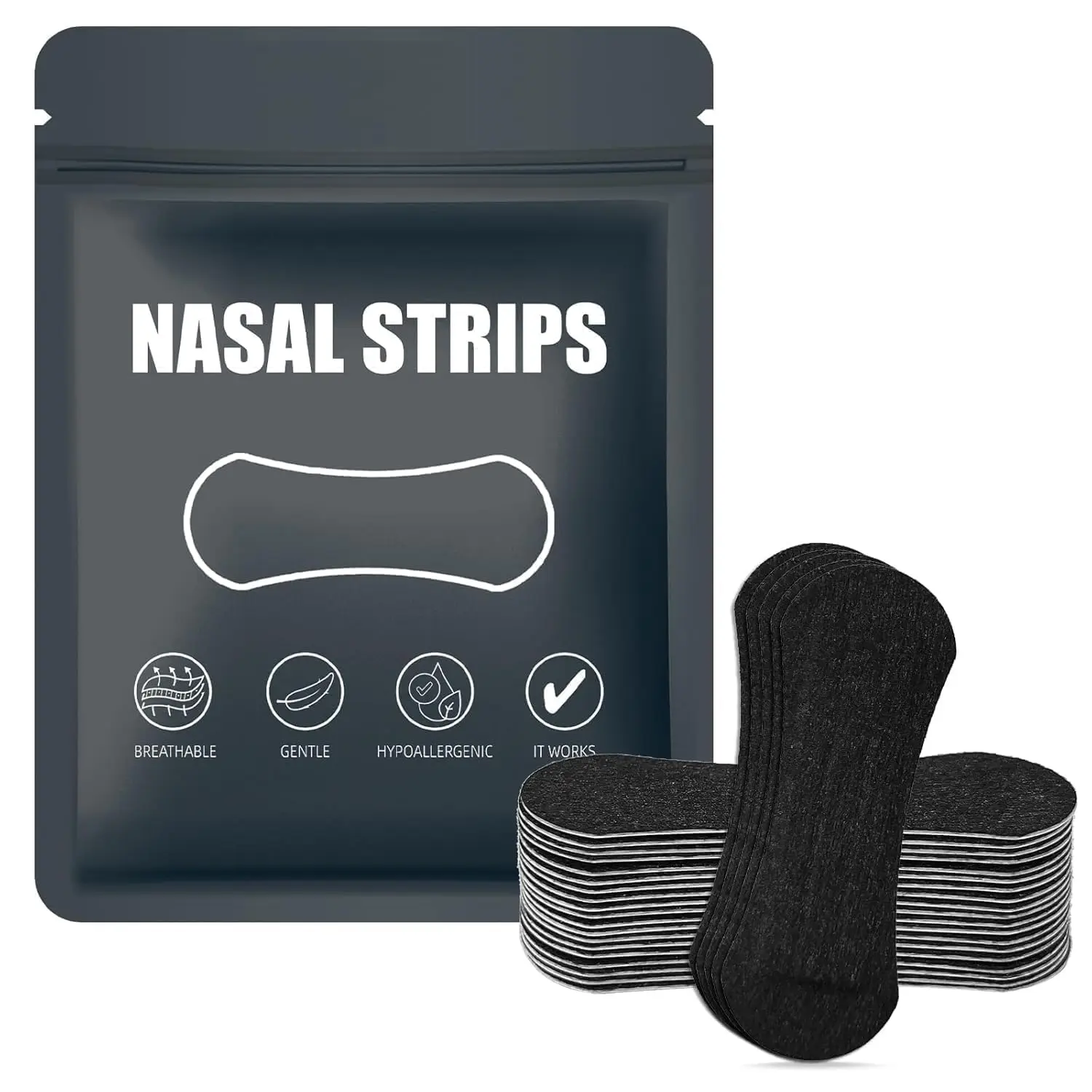 Tiras Nasales Anti Ronquidos 2 en 1 para Respirar, Cinta Bucal Anti Ronquidos, Expansión Nasal, Mejora del Sueño y Alivio de los Ronquidos Tiras Nasales Anti Ronquidos 2 en 1 para Respirar, Cinta Bucal Anti Ronquidos, Expansión Nasal, Mejora del Sueño y Alivio de los Ronquidos