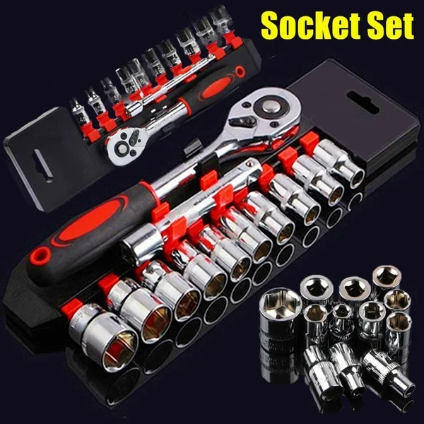 Juego de 12 Uds de llaves y casquillos, herramienta de reparaci&oacute;n de bicicletas y motocicletas, herramientas de reparaci&oacute;n de autom&oacute;viles para barcos y coches, Kit de herramientas multiherramienta par