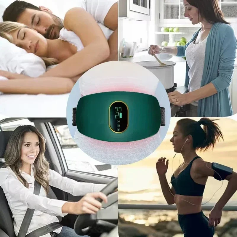 Máquina recargable para adelgazar el cuerpo, cinturón masajeador de cintura, instrumento para perder peso y moldear el cuerpo, alivio del estreñimiento Máquina recargable para adelgazar el cuerpo, cinturón masajeador de cintura, instrumento para perder peso y moldear el cuerpo, alivio del estreñimiento