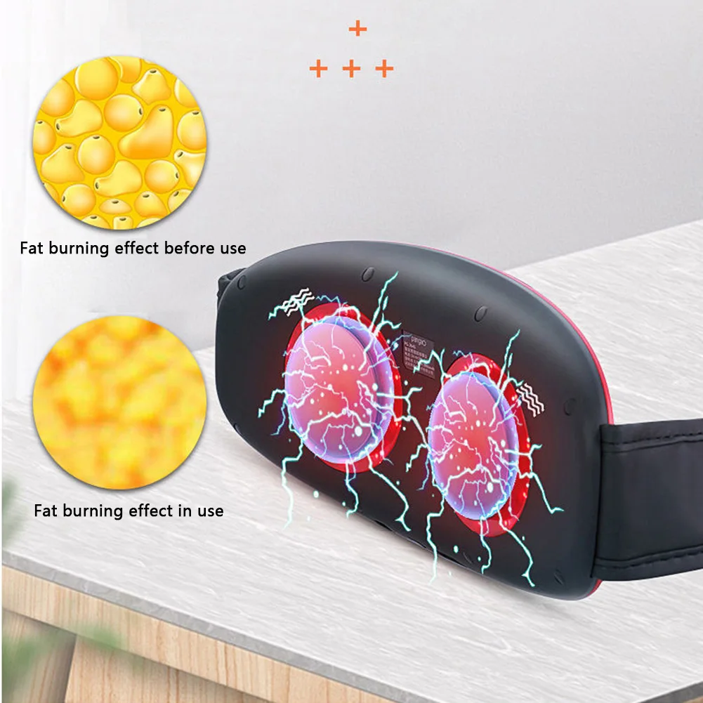 Máquina recargable para adelgazar el cuerpo, cinturón masajeador de cintura, instrumento para perder peso y moldear el cuerpo, alivio del estreñimiento Máquina recargable para adelgazar el cuerpo, cinturón masajeador de cintura, instrumento para perder peso y moldear el cuerpo, alivio del estreñimiento