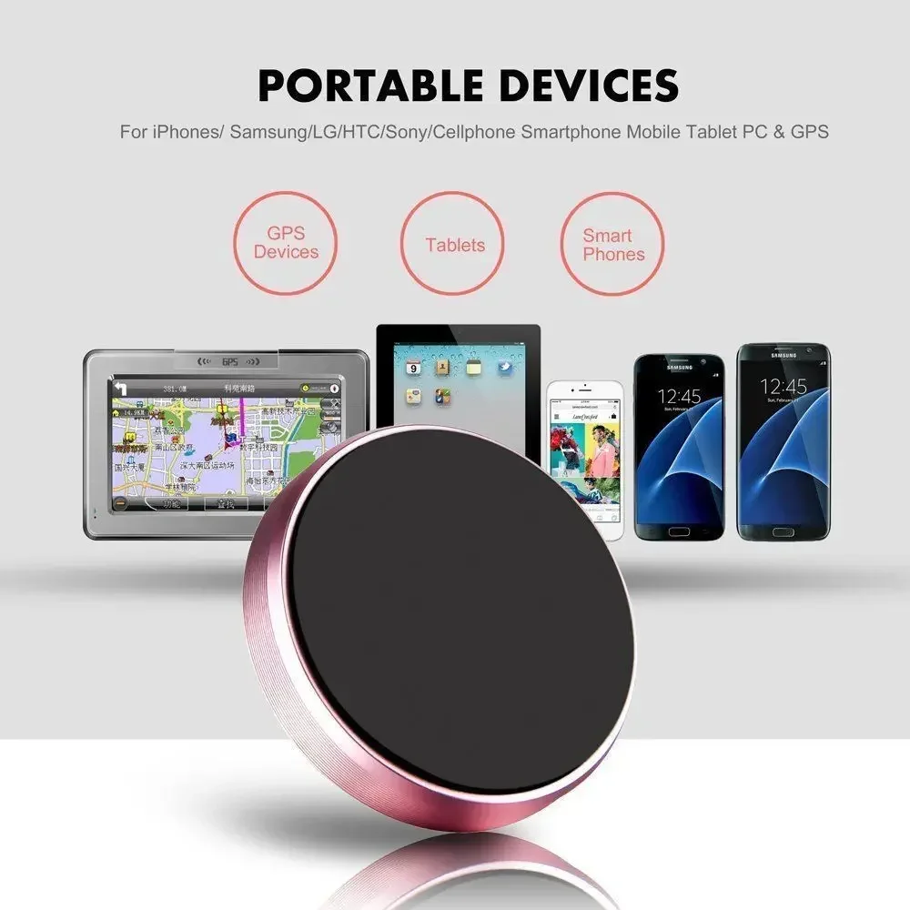Soporte magn&eacute;tico universal para tel&eacute;fono de coche, para iPhone, Xiaomi, Huawei, Samsung, soporte para salpicadero, adhesivo magn&eacute;tico para coche