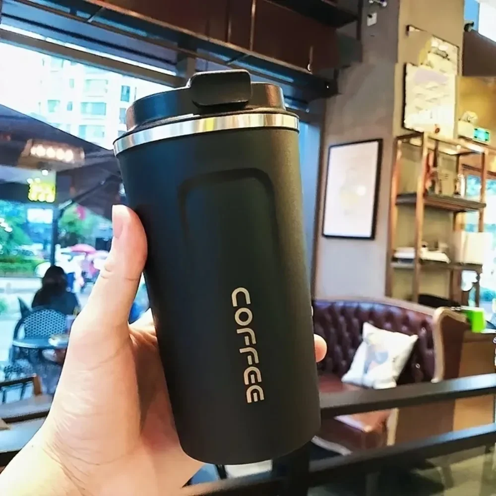 Taza T&eacute;rmica Inteligente de Acero Inoxidable con Pantalla LED de Temperatura, Vaso de Viaje Aislado a Prueba de Fugas, Termo para Auto