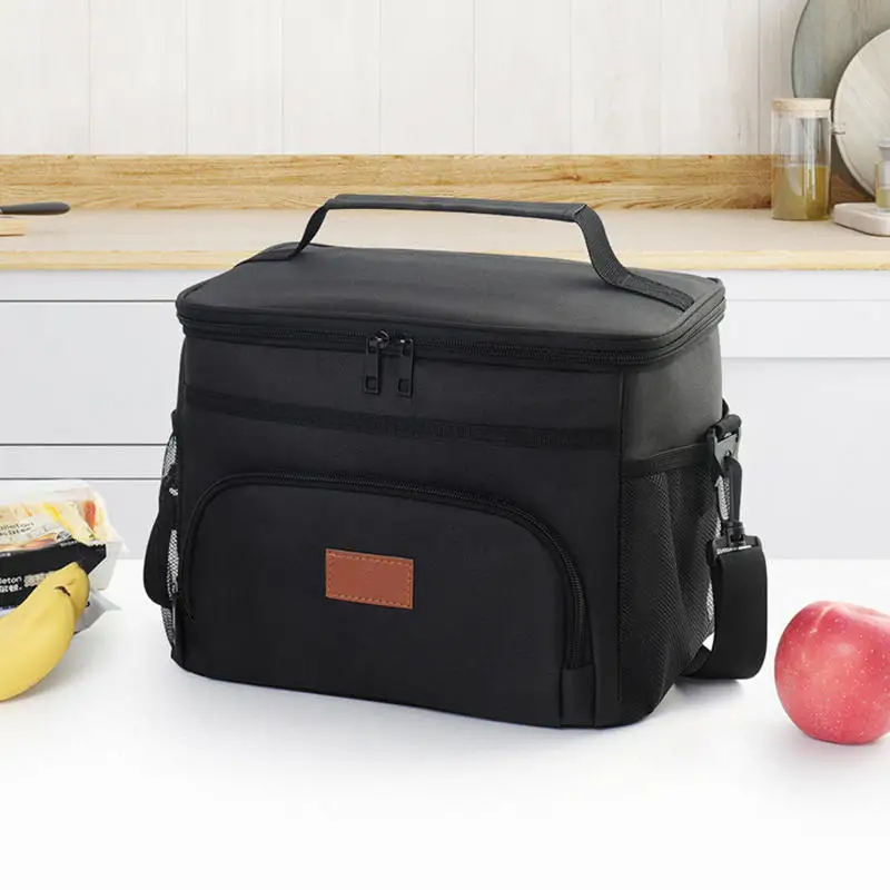 Mochila T&eacute;rmica para Almuerzo de Gran Capacidad, a Prueba de Fugas, Bolsa Aislante para Picnic, Bolsa de Hombro para Almacenamiento al Aire Libre