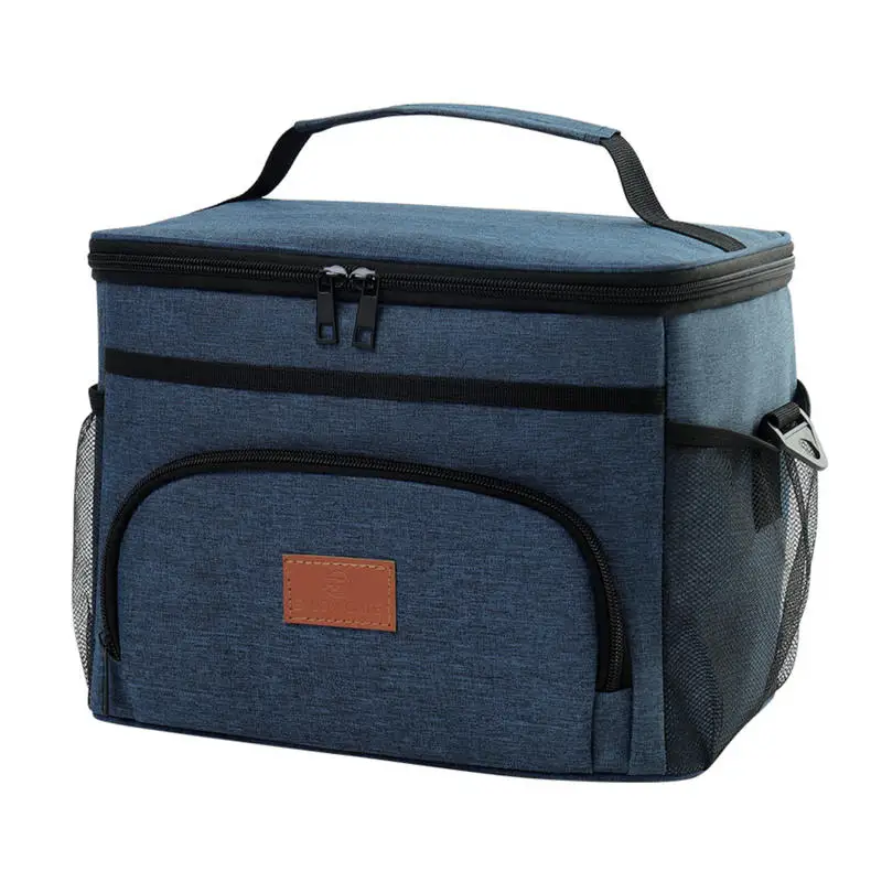 Mochila T&eacute;rmica para Almuerzo de Gran Capacidad, a Prueba de Fugas, Bolsa Aislante para Picnic, Bolsa de Hombro para Almacenamiento al Aire Libre