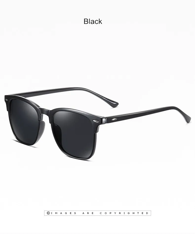 2024 nuevas gafas de sol polarizadas cl&aacute;sicas para hombres, gafas de sol Vintage, espejo antirreflectante para hombres, gafas de moda para exteriores Uv400