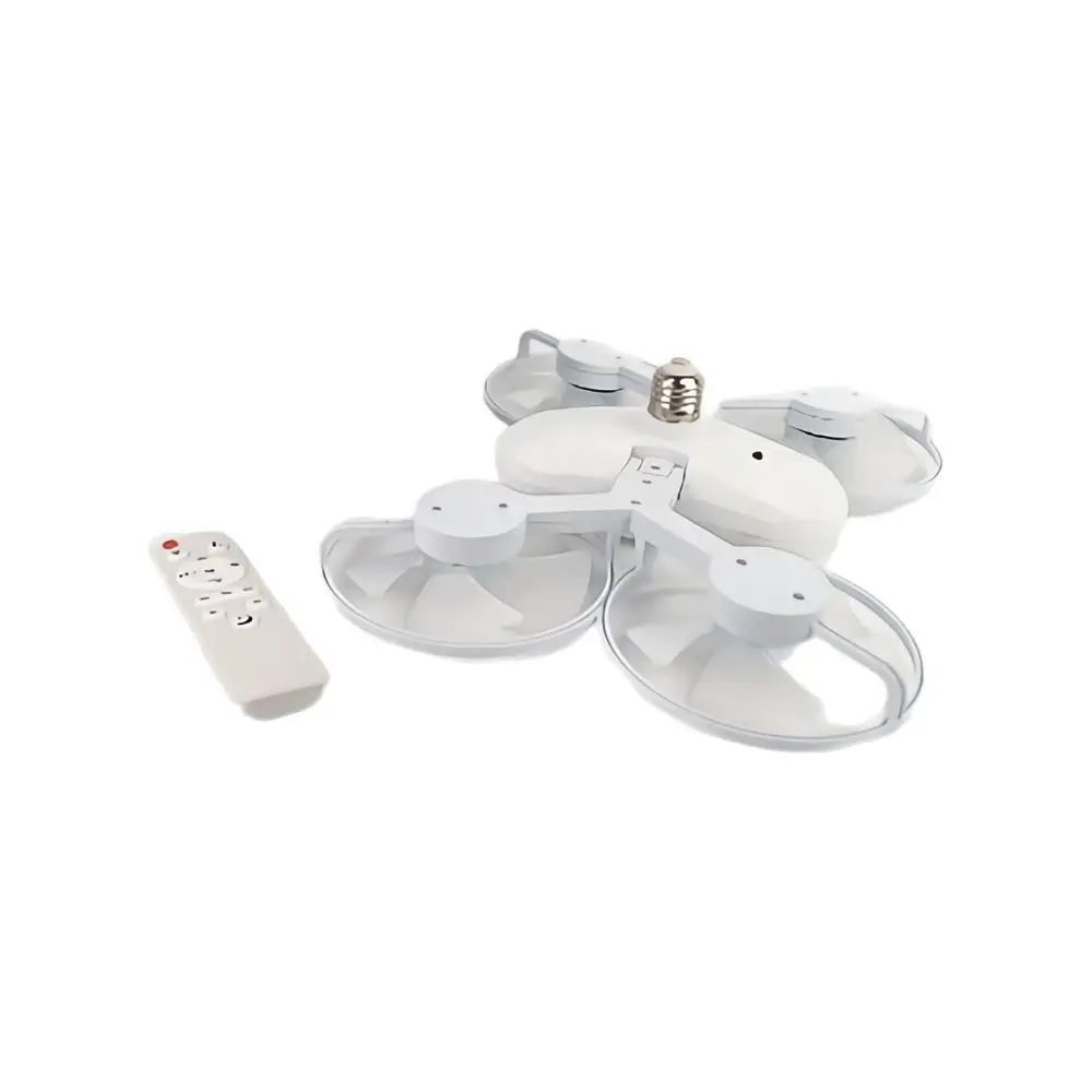Ventilador de Techo 2 en 1 de 3 Velocidades con Luz Regulable de 3 Temperaturas de Color, con Control Remoto Ajustable Ventilador de Techo 2 en 1 de 3 Velocidades con Luz Regulable de 3 Temperaturas de Color, con Control Remoto Ajustable