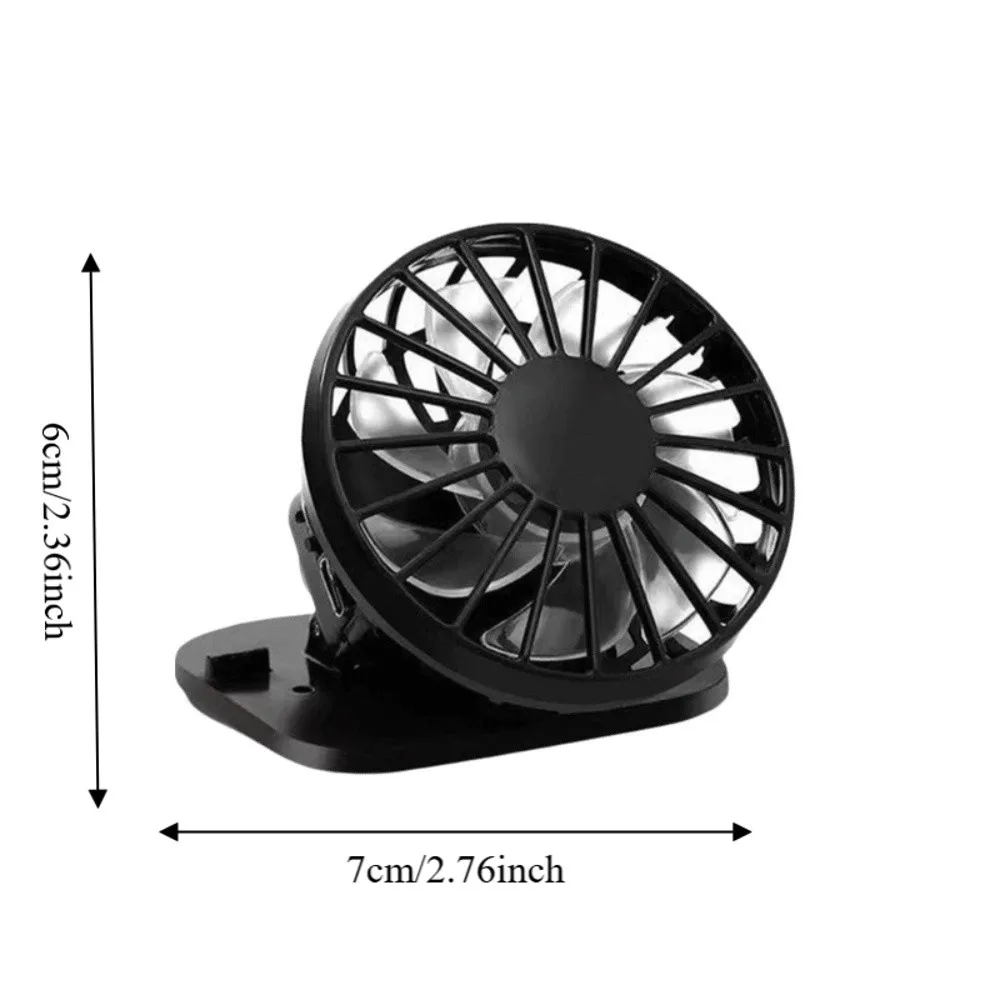 Ventilador Solar Port&aacute;til Multifuncional, Mini Ventilador de Refrigeraci&oacute;n Ligero con Energ&iacute;a Solar, Ventilador de Gorra Recargable con Carga USB para Exteriores