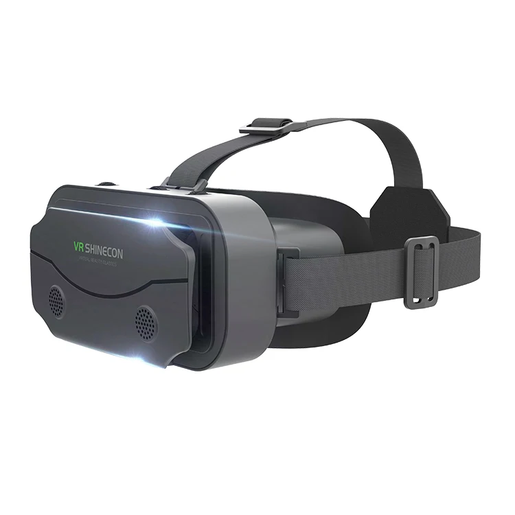 Gafas de realidad Virtual 3D VR, dispositivos de auriculares, lentes de casco, gafas inteligentes para tel&eacute;fonos inteligentes, tel&eacute;fono m&oacute;vil, juego de visor Viar