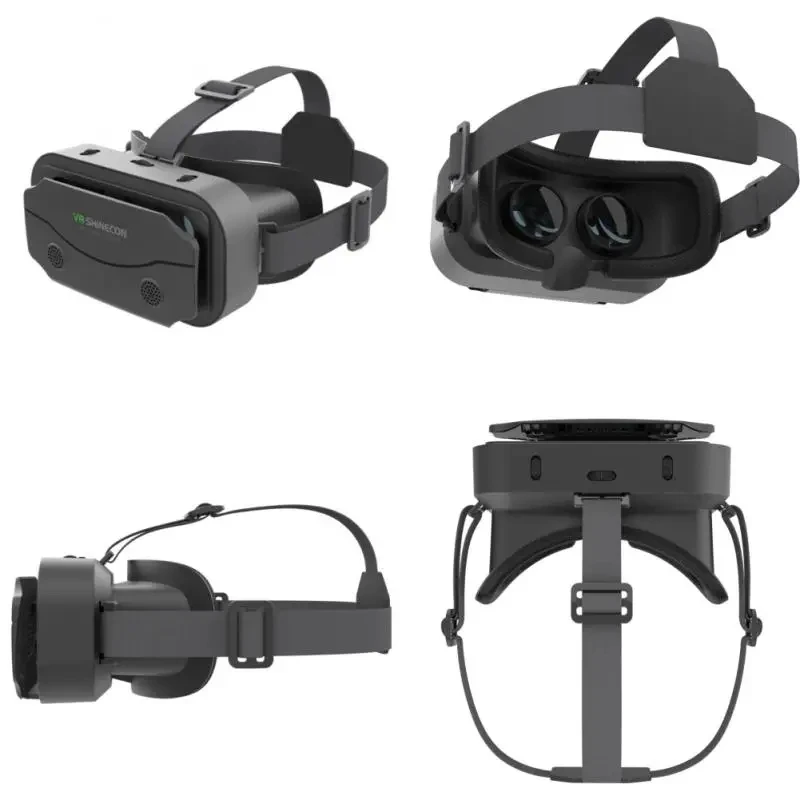Gafas de realidad Virtual 3D VR, dispositivos de auriculares, lentes de casco, gafas inteligentes para teléfonos inteligentes, teléfono móvil, juego de visor Viar Gafas de realidad Virtual 3D VR, dispositivos de auriculares, lentes de casco, gafas inteligentes para teléfonos inteligentes, teléfono móvil, juego de visor Viar