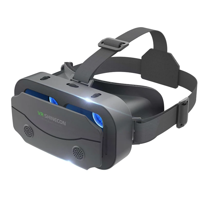 Gafas de realidad Virtual 3D VR, dispositivos de auriculares, lentes de casco, gafas inteligentes para tel&eacute;fonos inteligentes, tel&eacute;fono m&oacute;vil, juego de visor Viar