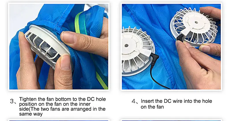 Ventilador deportivo de verano para hombre y mujer, aire acondicionado fresco, chaleco ultraligero de marca, ropa para exteriores, chaqueta cortavientos para el sol, trabajador de pesca