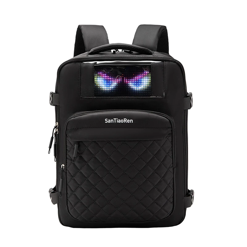 Mochila de fitness, mochila para exteriores, bolsa para computadora de gran capacidad, almacenamiento en capas, emisor de luz Mochila de fitness, mochila para exteriores, bolsa para computadora de gran capacidad, almacenamiento en capas, emisor de luz