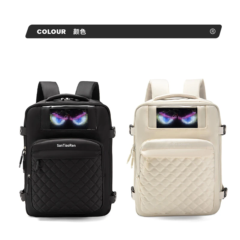 Mochila de fitness, mochila para exteriores, bolsa para computadora de gran capacidad, almacenamiento en capas, emisor de luz Mochila de fitness, mochila para exteriores, bolsa para computadora de gran capacidad, almacenamiento en capas, emisor de luz