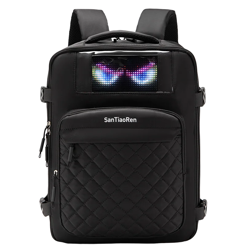 Mochila de fitness, mochila para exteriores, bolsa para computadora de gran capacidad, almacenamiento en capas, emisor de luz Mochila de fitness, mochila para exteriores, bolsa para computadora de gran capacidad, almacenamiento en capas, emisor de luz