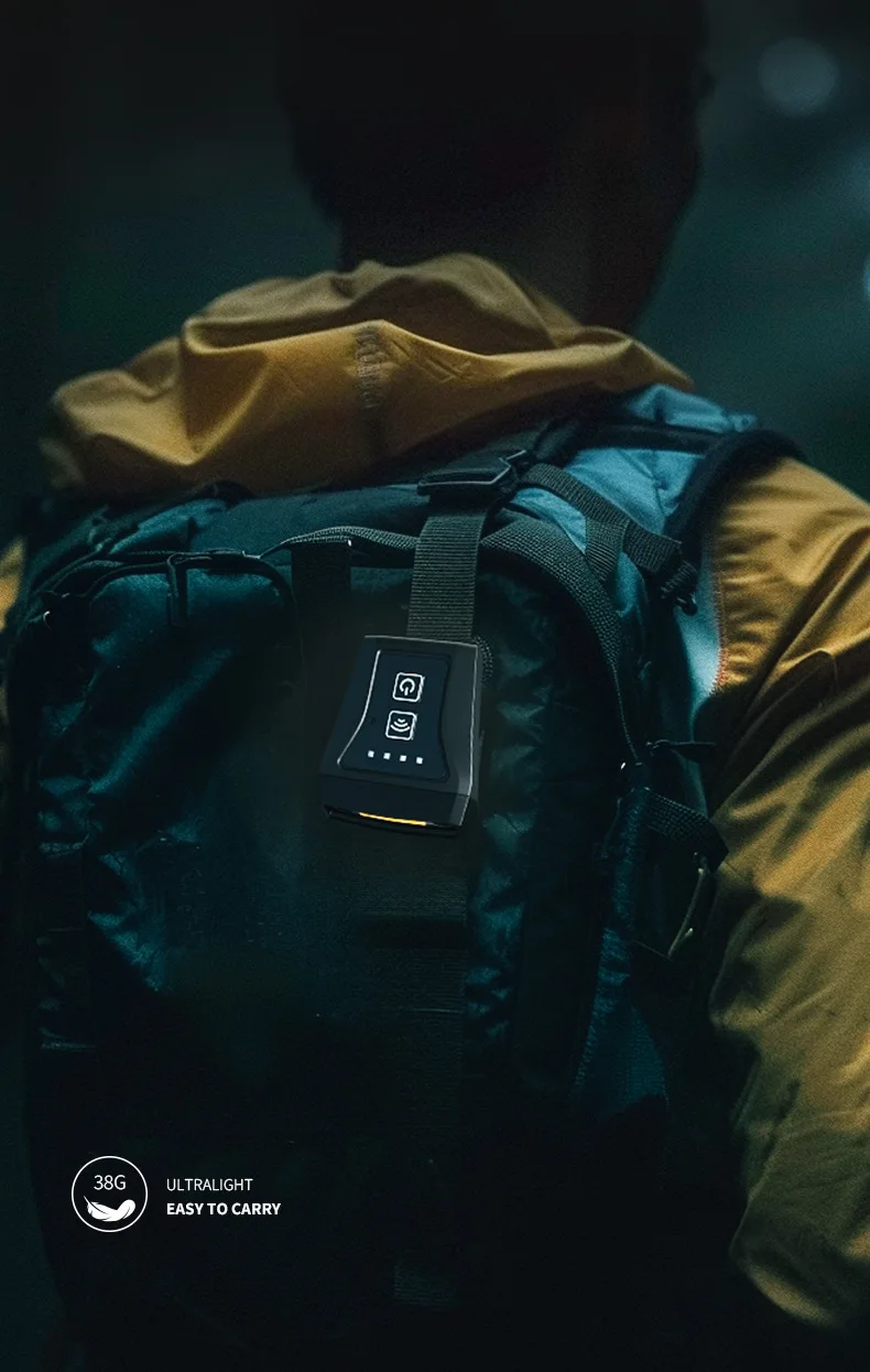 Tipo de clip de cabeza de faro de carga de inducci&oacute;n LEM Bater&iacute;a larga brillante s&uacute;per