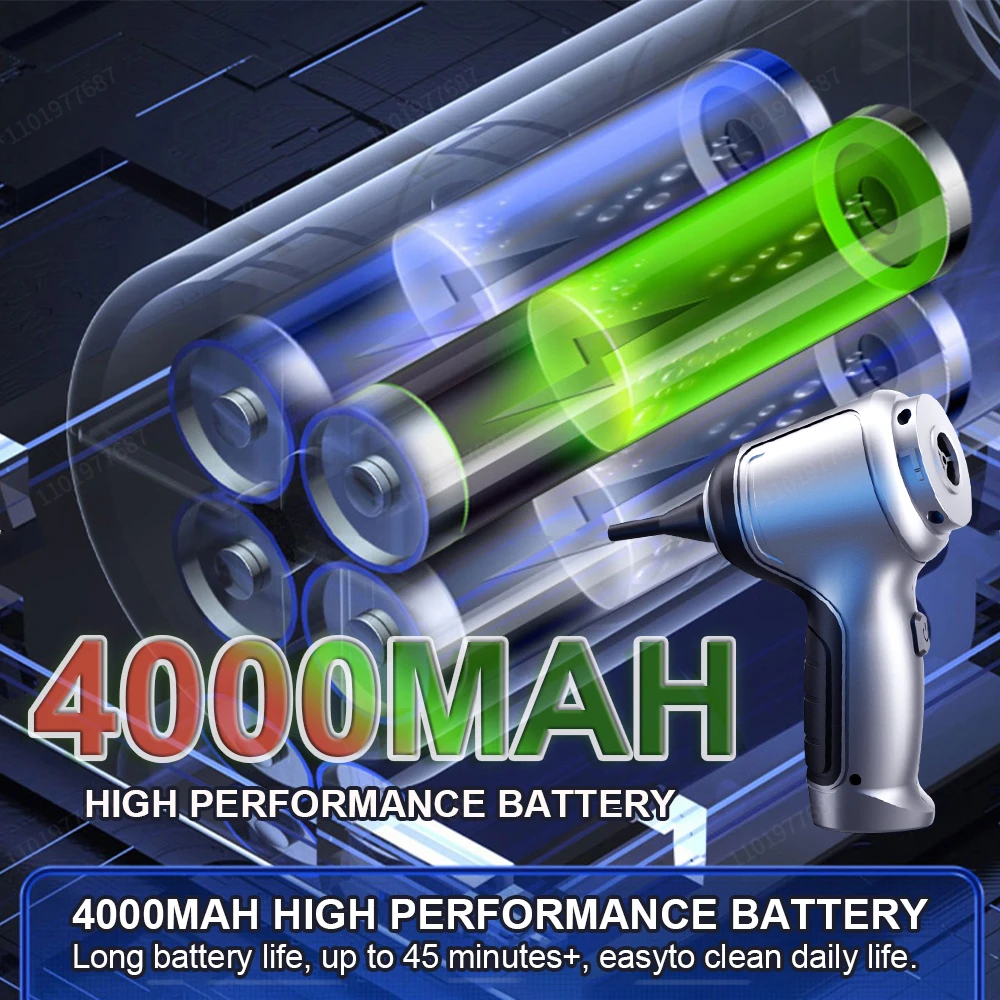 Aspiradora Inalámbrica para Auto, de Alta Succión, Portátil, para Uso en Seco y Húmedo, Mini Aspiradora de Doble Uso para Hogar y Auto, Electrodoméstico Aspiradora Inalámbrica para Auto, de Alta Succión, Portátil, para Uso en Seco y Húmedo, Mini Aspiradora de Doble Uso para Hogar y Auto, Electrodoméstico