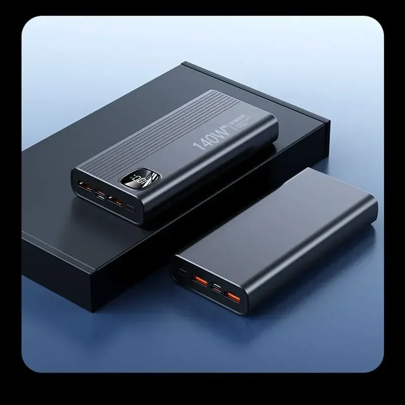 Bater&iacute;a Externa Port&aacute;til Lenovo de 500000mAh, Modelo 2026, con Carga S&uacute;per R&aacute;pida de 140W para Xiaomi y iPhone