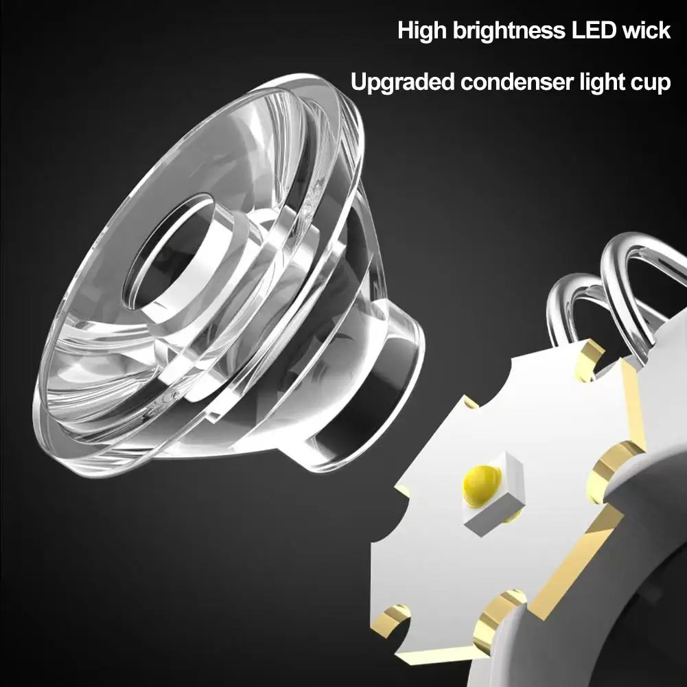 Luz Solar para Camping, Recargable por USB, Port&aacute;til, Impermeable, Linterna de Emergencia para Senderismo, Excursionismo, Actividades con Tienda de Campa&ntilde;a