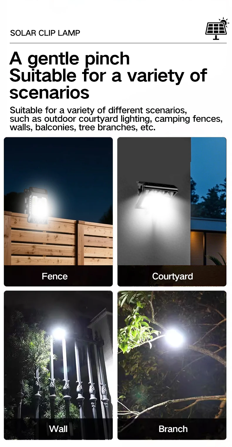 L&aacute;mpara de patio con energ&iacute;a solar, iluminaci&oacute;n de jard&iacute;n para el hogar, l&aacute;mpara de c&eacute;sped multifuncional con sensor de movimiento humano para exteriores