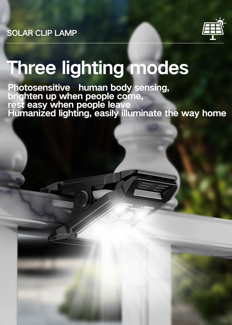 L&aacute;mpara de patio con energ&iacute;a solar, iluminaci&oacute;n de jard&iacute;n para el hogar, l&aacute;mpara de c&eacute;sped multifuncional con sensor de movimiento humano para exteriores