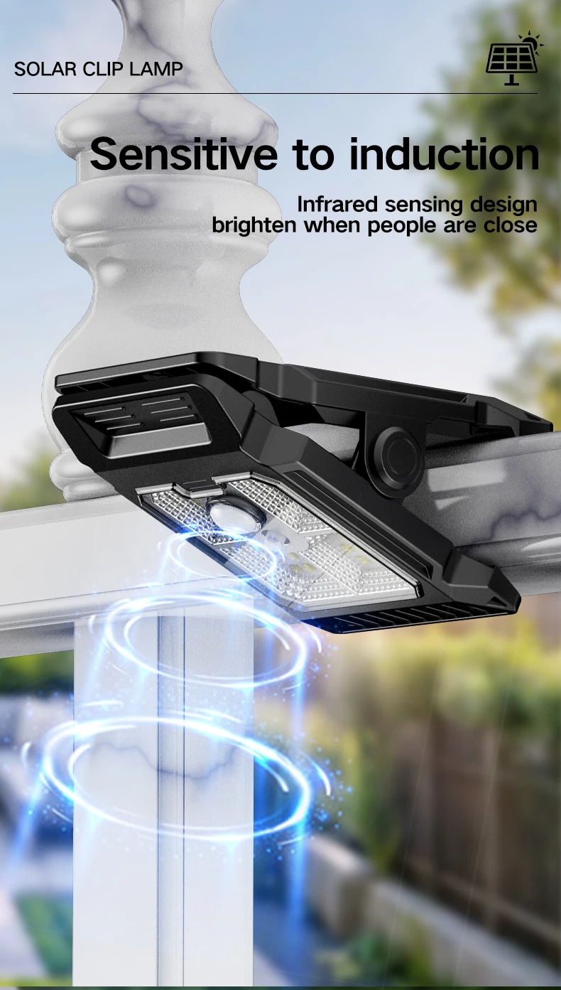L&aacute;mpara de patio con energ&iacute;a solar, iluminaci&oacute;n de jard&iacute;n para el hogar, l&aacute;mpara de c&eacute;sped multifuncional con sensor de movimiento humano para exteriores