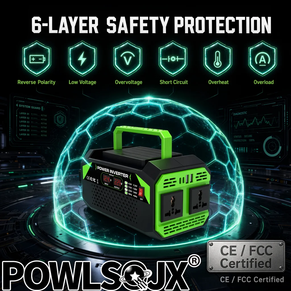 Estación de Energía Portátil para Automóvil con Inversor de 300W/600W, PD 25W, Tipo-C, Doble USB, Toma de Corriente AC, Entrada Solar PV, Pantalla LCD Estación de Energía Portátil para Automóvil con Inversor de 300W/600W, PD 25W, Tipo-C, Doble USB, Toma de Corriente AC, Entrada Solar PV, Pantalla LCD