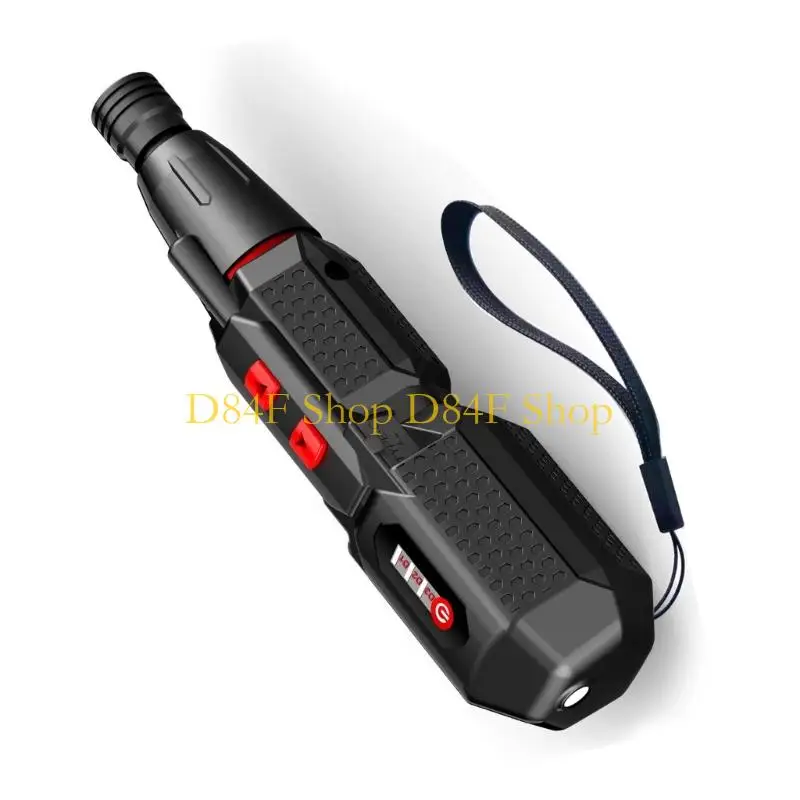 Destornillador el&eacute;ctrico mano D84F, rotaci&oacute;n 280RPM, bater&iacute;a recargable 1600mAh