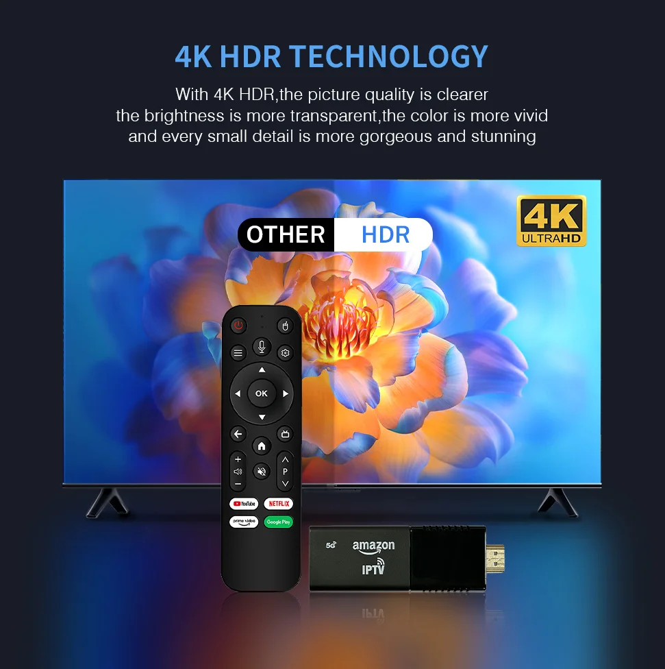 MX10 F5 4K TV Stick con Android 13, Allwinner H313, 4 GB de RAM, 64 GB de ROM, WiFi 6 de doble banda, BT 5.4. Reproductor multimedia portátil para streaming doméstico MX10 F5 4K TV Stick con Android 13, Allwinner H313, 4 GB de RAM, 64 GB de ROM, WiFi 6 de doble banda, BT 5.4. Reproductor multimedia portátil para streaming doméstico