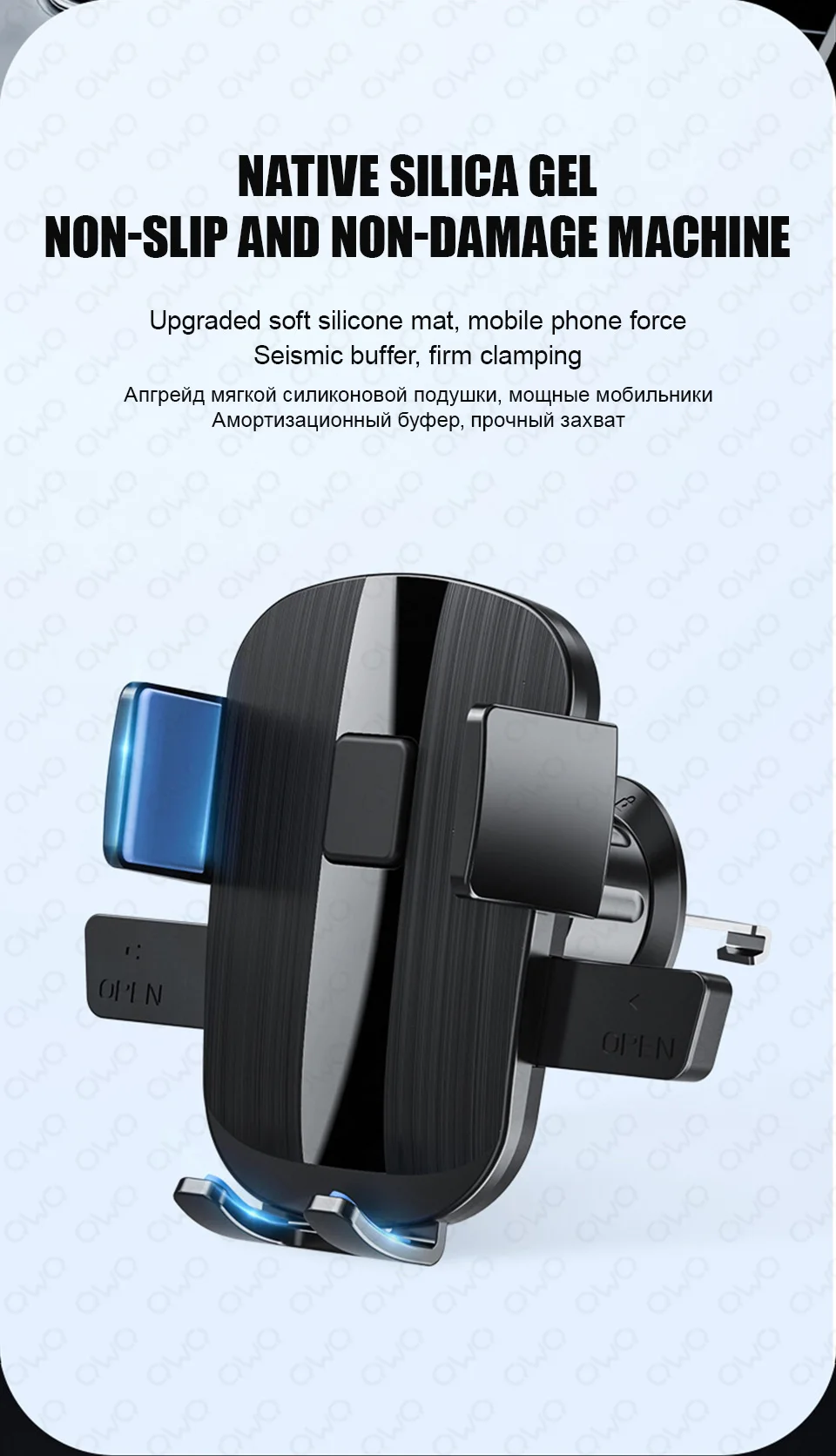 Soporte de tel&eacute;fono ajustable con ventosa para coche, fundas para iPhone 15, 13, 12, 14 16 Pro Max, Xiaomi, Samsung, Huawei, soporte para GPS, accesorios