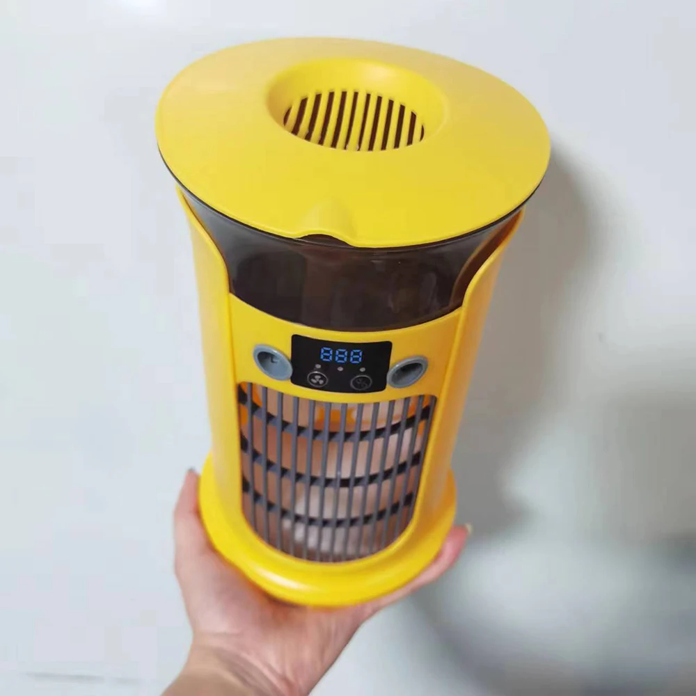 Mini ventilador de aire acondicionado port&aacute;til USB de escritorio silencioso para habitaci&oacute;n, hogar, Camping, humidificador, ventilador de refrigeraci&oacute;n por niebla de agua, l&aacute;mpara de noche, Enfriador
