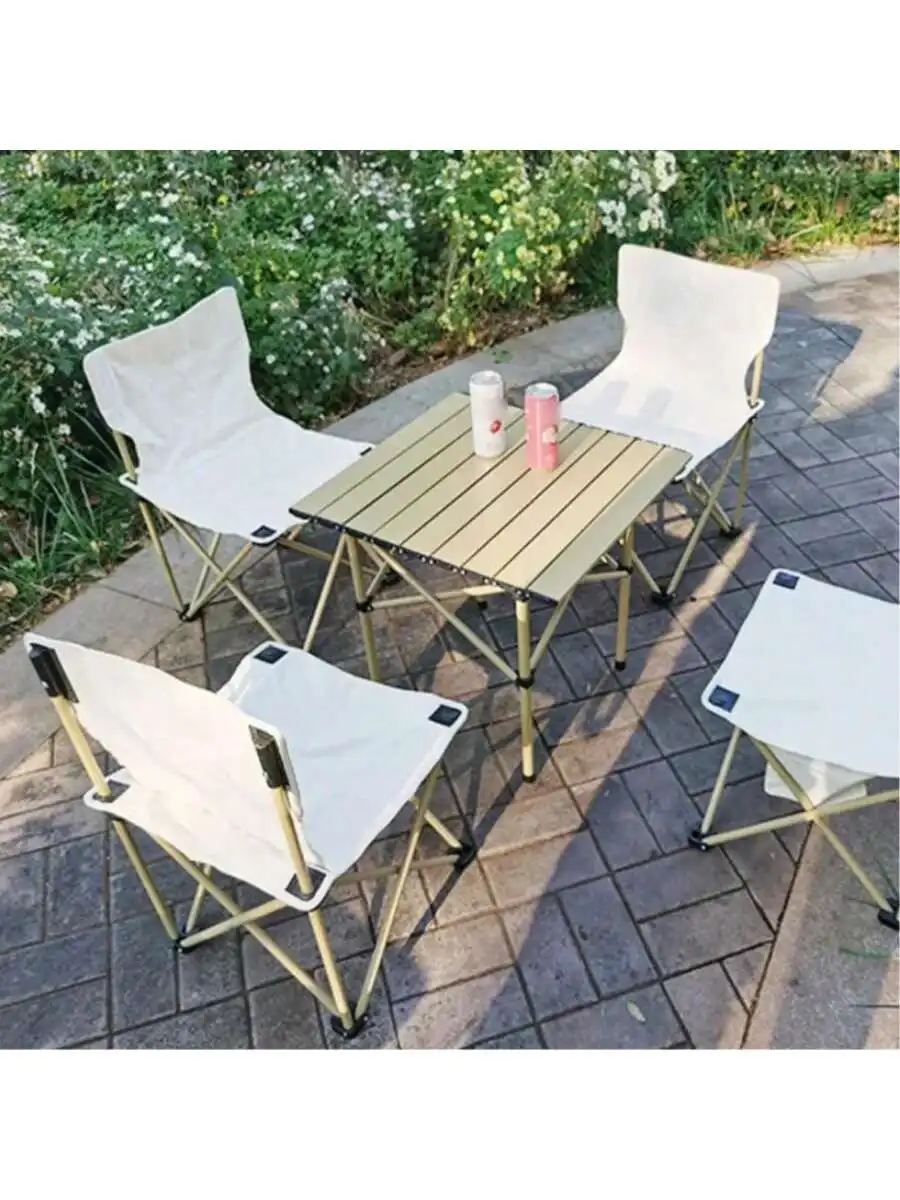 Silla Plegable Port&aacute;til para Exteriores, Camping, Picnic, Pesca, Playa, Taburete de Aleaci&oacute;n para Ocio al Aire Libre